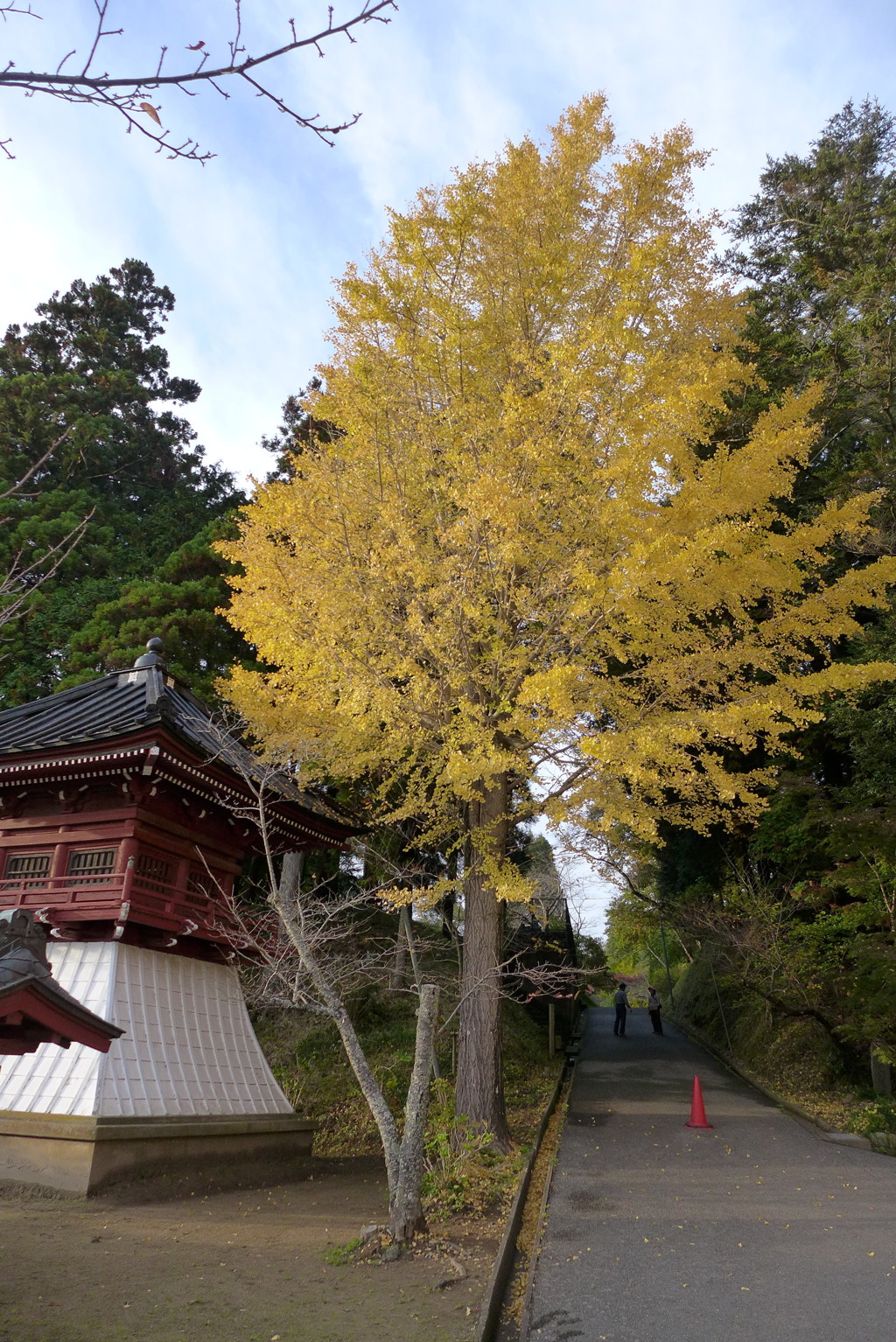 境内の一角