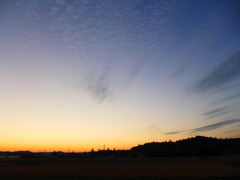 夕焼け　1