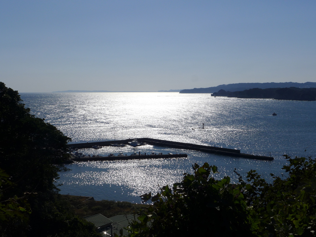 帰り道からの海　2