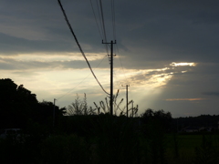 雲の切れ間