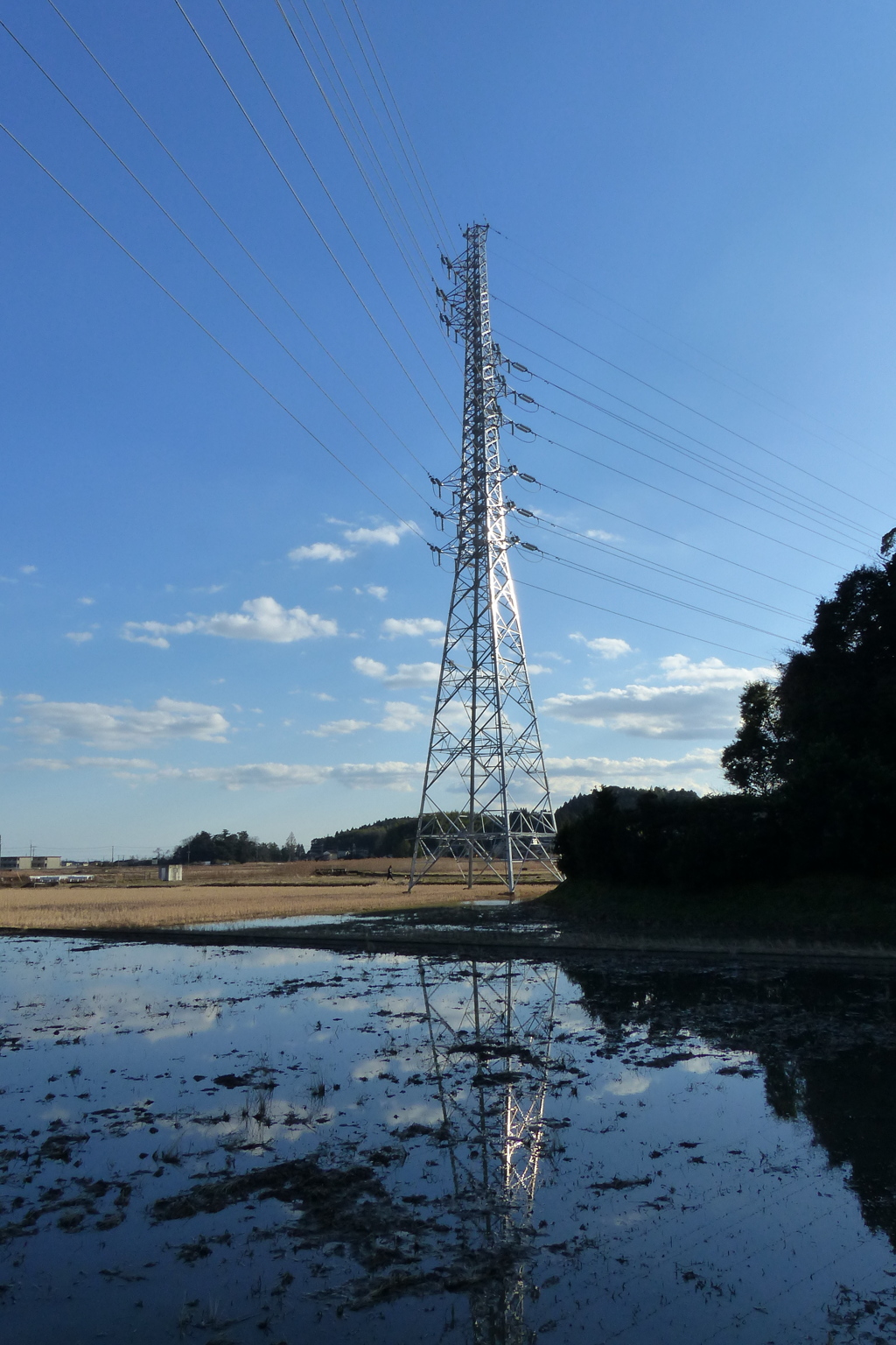 鉄塔のある風景