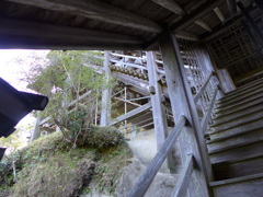 観音堂のぼり階段　2
