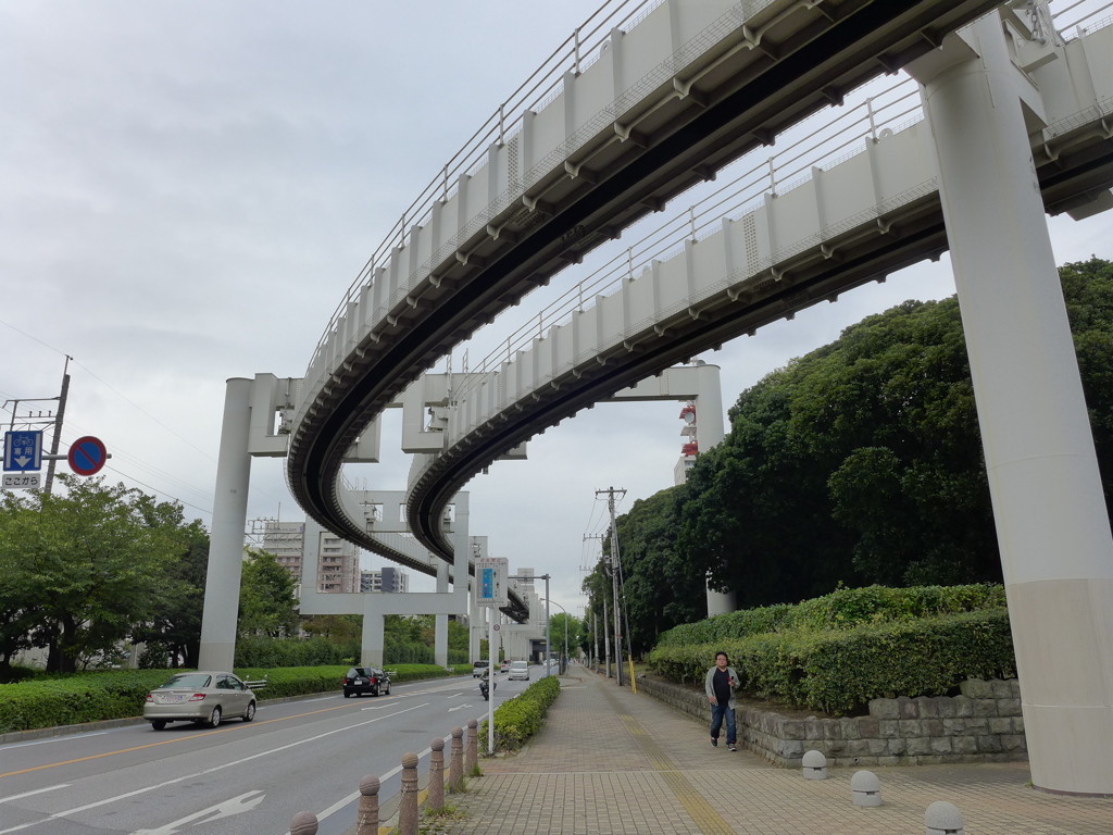 モノレールのある風景　5