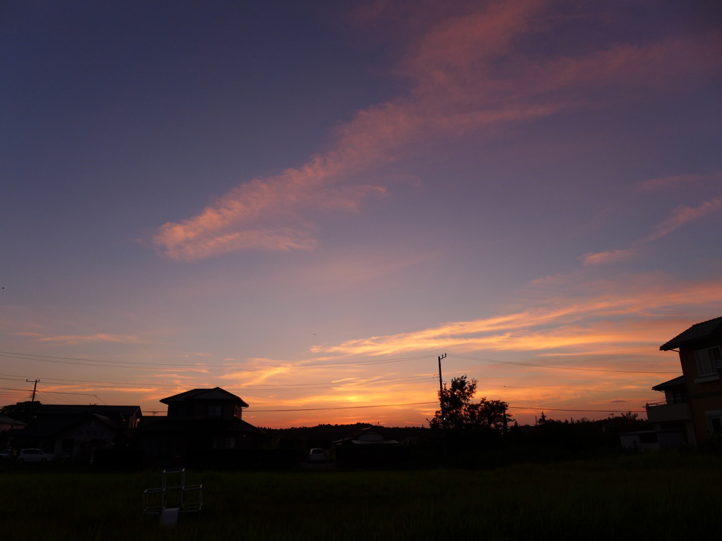 夕焼け