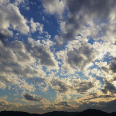 満天の雲