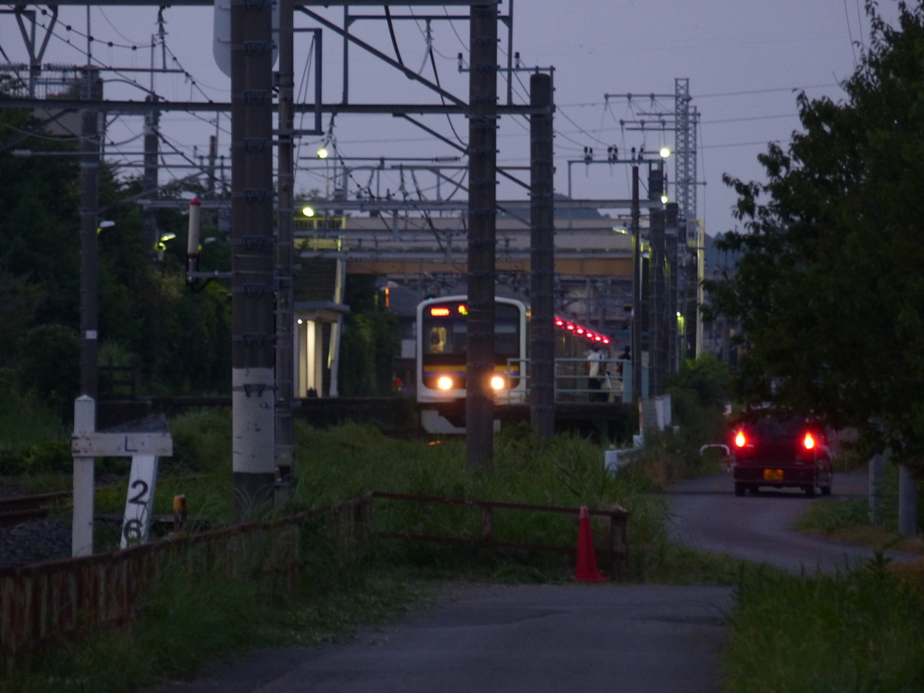 停車中