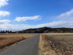 田園と雲　4