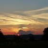 穏やかな夕焼け