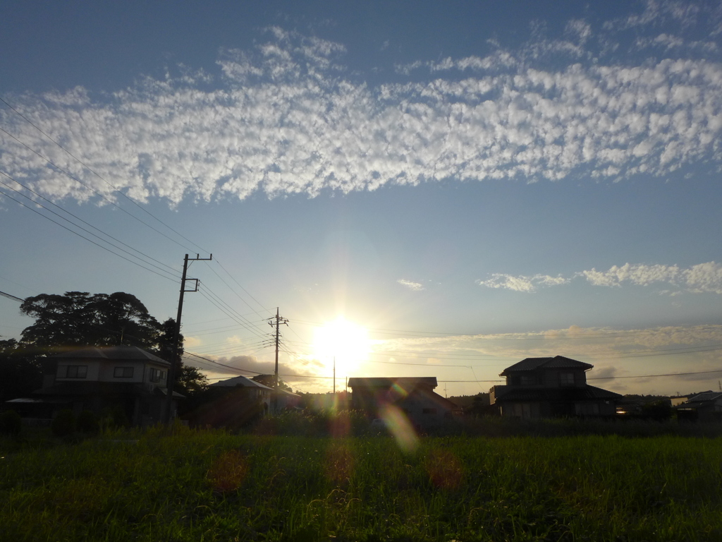 秋の黄昏