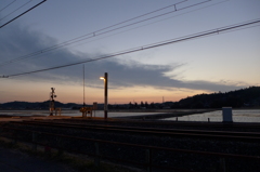 夕暮れ
