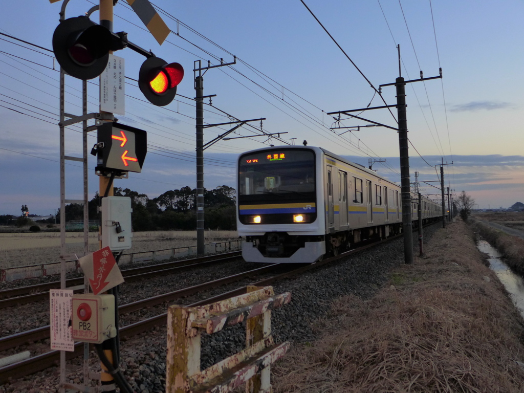 田園の夕暮れ　4