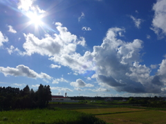 流れる雲