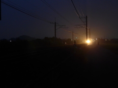 更に電車が近づいた