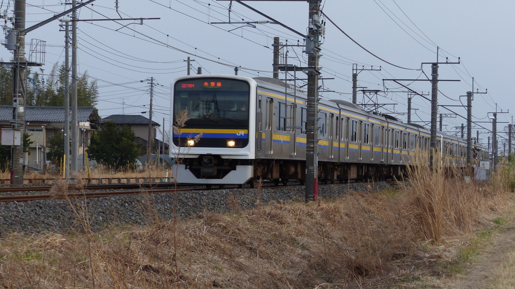 外房線のぼり電車