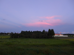 東側の夕景　1