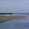 休日の海岸