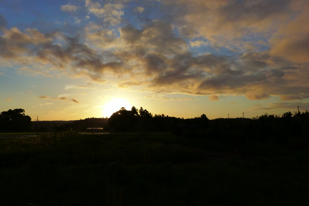夕焼け