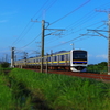 ジオラマ風電車