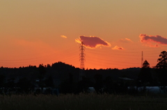 穏やかな夕暮れ