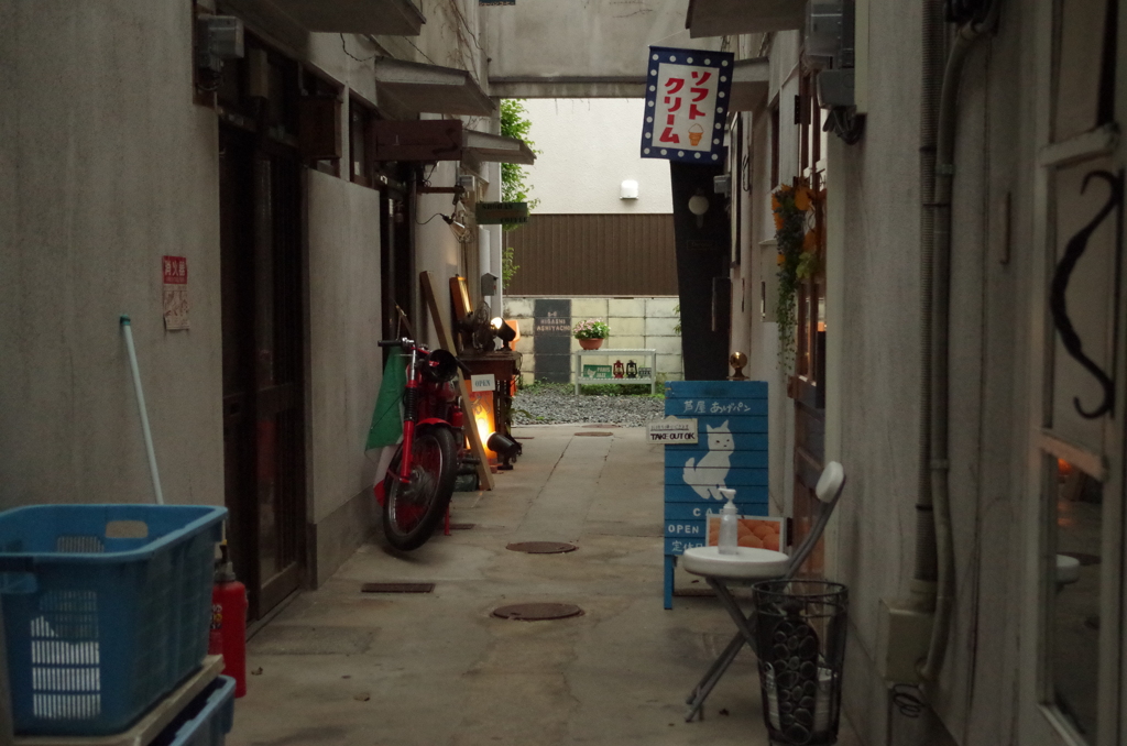 路地の店