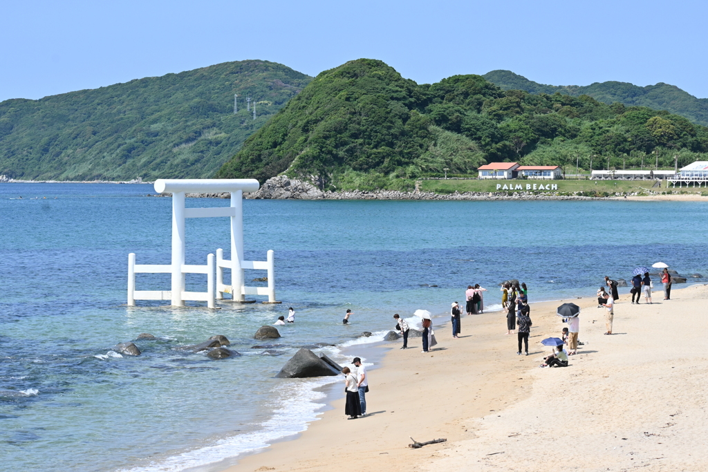 二見ヶ浦にて