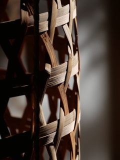 網代編み（あじろあみ）