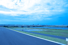 荒川の土手