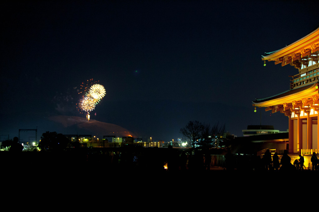 平城冬花火