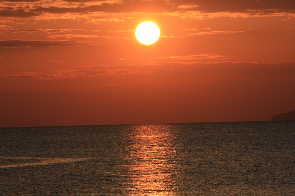 いつかの夕日