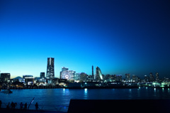 みなとみらいの夜景