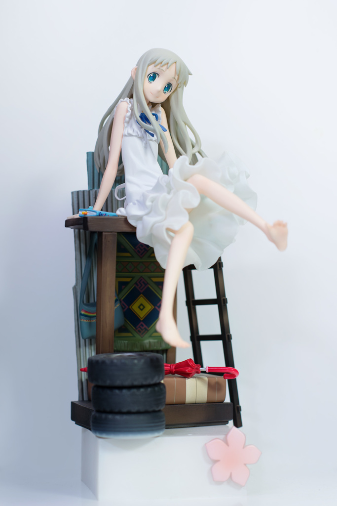 めんまフィギュアでストロボ