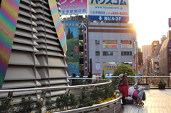 夕方の八王子