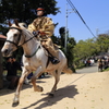 広峰神社　走馬式　疾走②