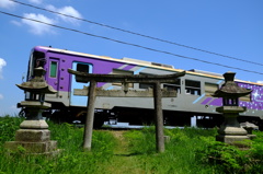 神前を駆ける
