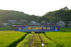 光の中の二人