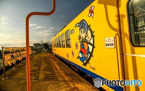 島原鉄道を行く子守列車発車オーライ！