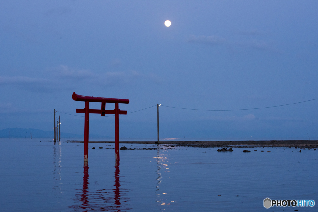 満月の夜に