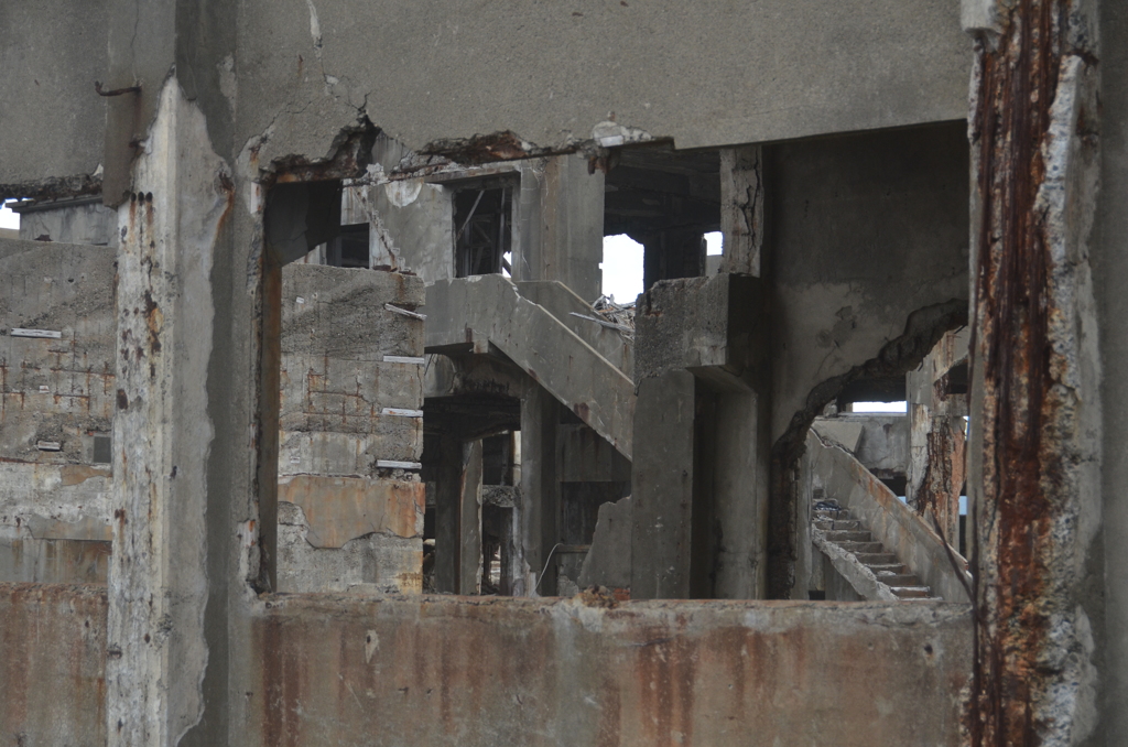 階段のある建物