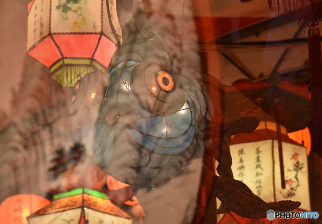 お魚のランタン♪