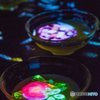 お花の冷茶を頂く