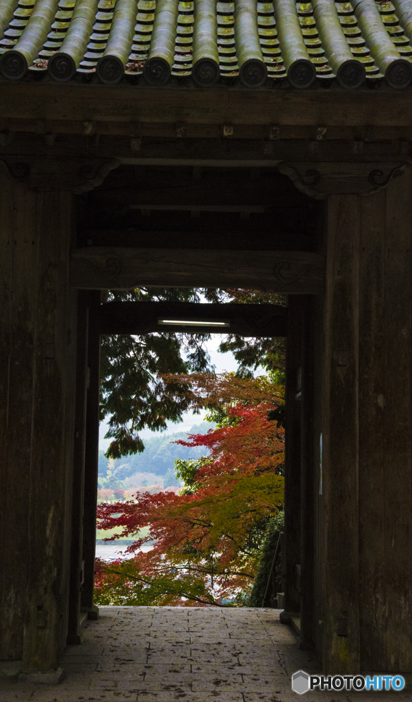 山寺の秋