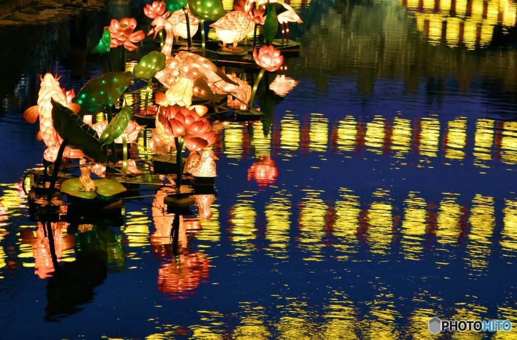 幻想の眼鏡橋