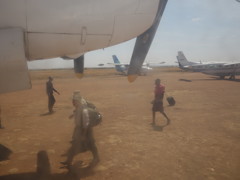 アフリカ・サファリの空港