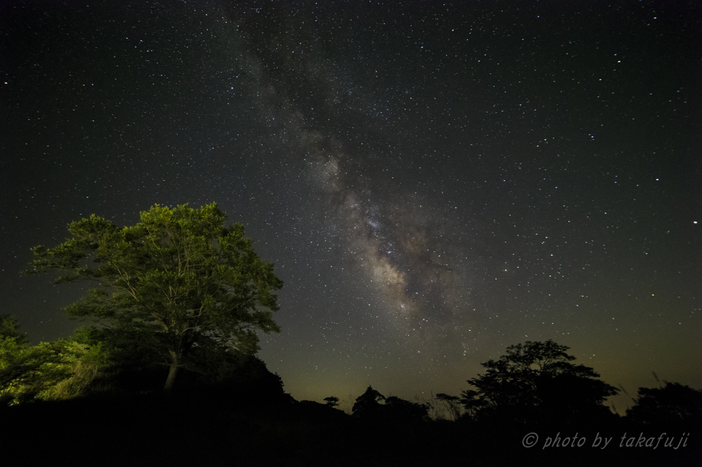 星降る高原にて