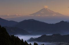 富嶽雲景