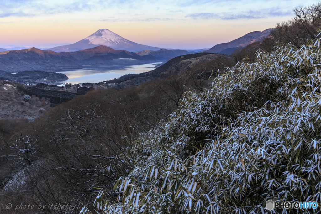 細雪と紅