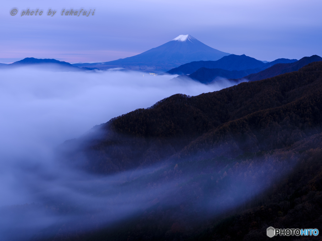 未明の雲流