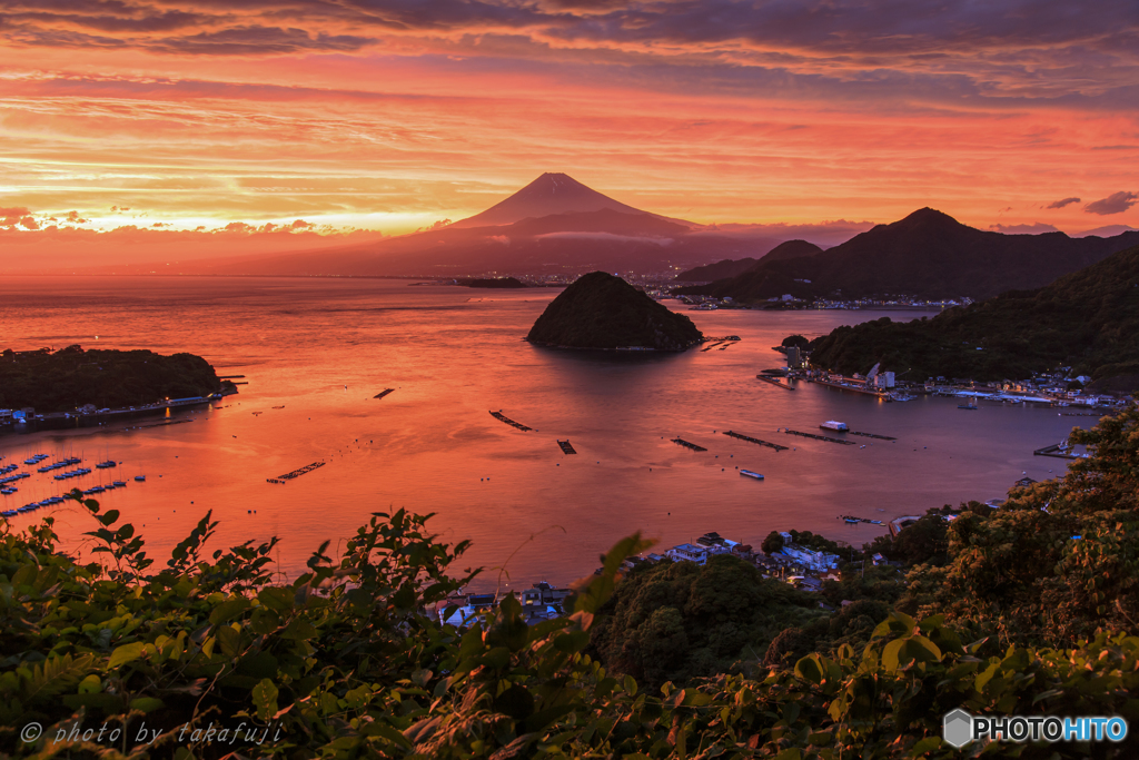 在りし日の夕景