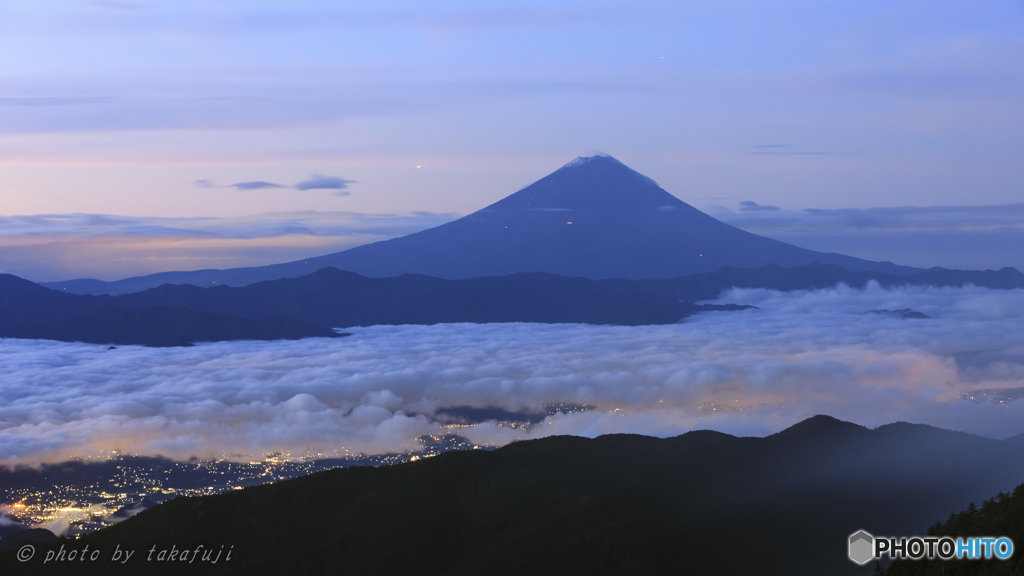 天空の夜明け