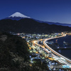 月夜の由比宿